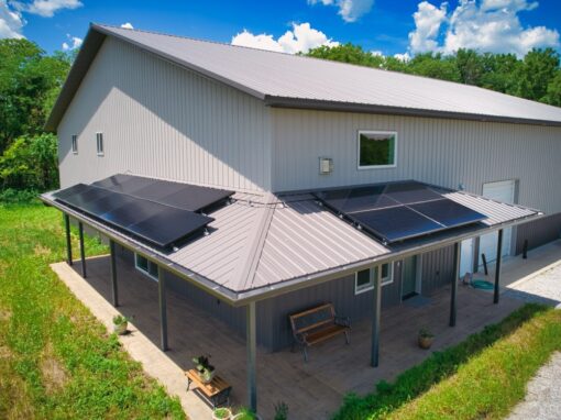 5.33 kW Residential Maxeon Solar Installation in Lawrence, Kansas